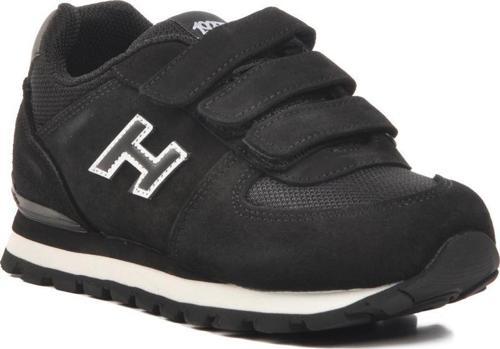 Peru 102 19250-F Siyah Unisex Cırtlı Çocuk Sneaker