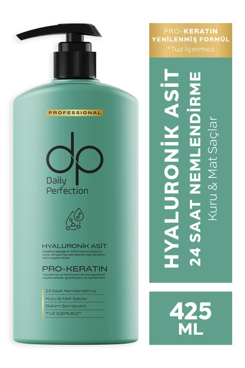 Şampuan Hyaluronik Asit Nemlendirici Tuzsuz 425 Ml