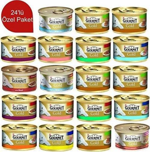 Purina Gourmet Gold 24 Ad Mix Yaş Mama