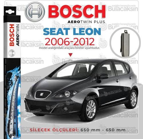 Seat Leon Muz Silecek Takımı (2006-2012) Bosch Aerotwin