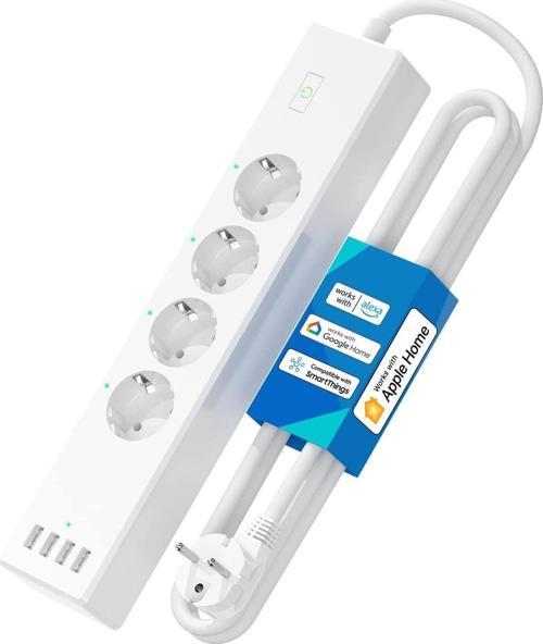 AKILLI COKLU PRIZ , 4 GUC + 4 USB MSS425F