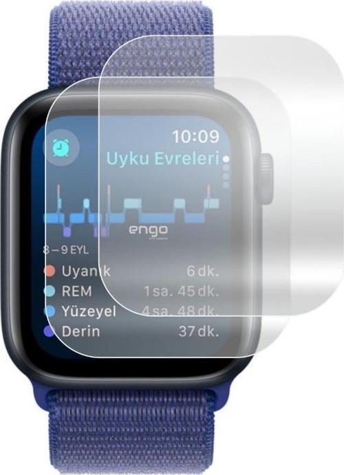 Apple Watch SE 40 mm Ekran Koruyucu Şeffaf TPU Film 2 Adet