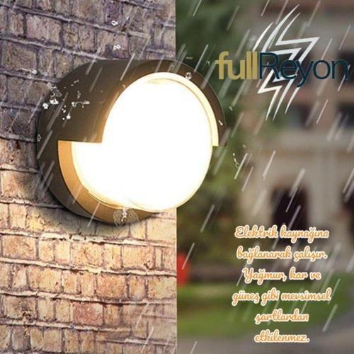 3000K, 12 Watt Gün Işığı Ledli Bahçe, Balkon, Salon, Teras, Kamelya Apliği, Dış Mekan Led Armatür