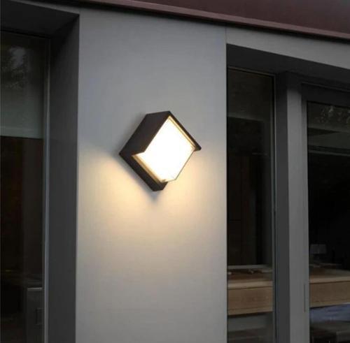 Atb 12W 3000K Günışığı Dış Mekan Ledli Dekoratif Duvar Apliği