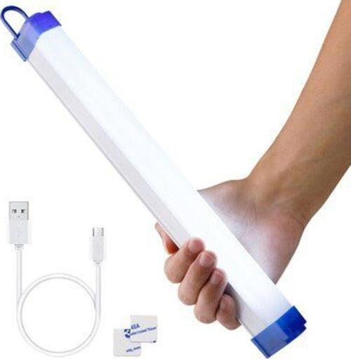 32 Cm, 20 Watt Usb Şarjlı 3 Işık Modlu Kampçı, Balıkçı Feneri, Dolap İçi, Tezgah Altı Magnetli Aplik