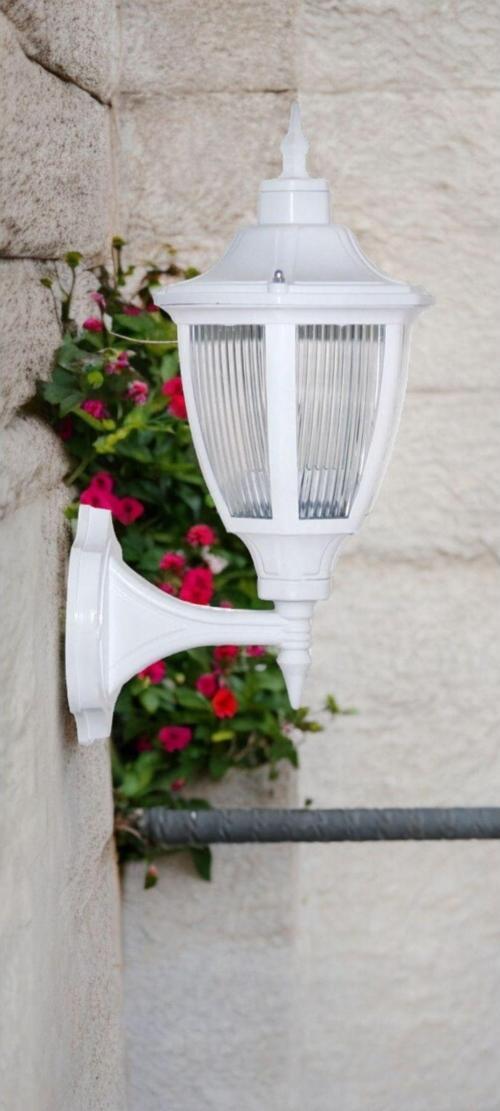 10 Watt Günışığı Ampullü Dekoratif  Bahçe Duvar Aydınlatma Armatürü, Bahçe, Teras, Balkon Apliği