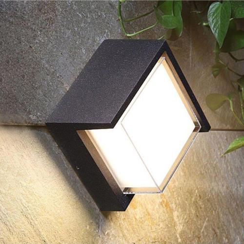12 Watt 4200 Kelvin Ledli Dış Mekan, Balkon, Bahçe, Duvar, Teras, Kamelya Apliği, Led Armatür