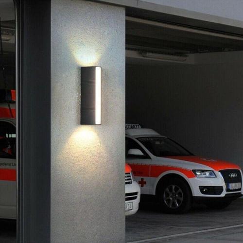12 Watt Gün Işığı Plastik Kasa Led Aplik Bahçe Teras Kafe Bar Yazlık Bungalov Apliği Armatür