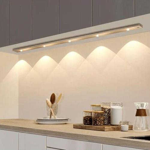 120 Cm, Sensörlü, Usb Şarjlı, Alüminyum Kasa, Modern Tasarım Çok Amaçlı Kullanıma Uygun Led Aplik