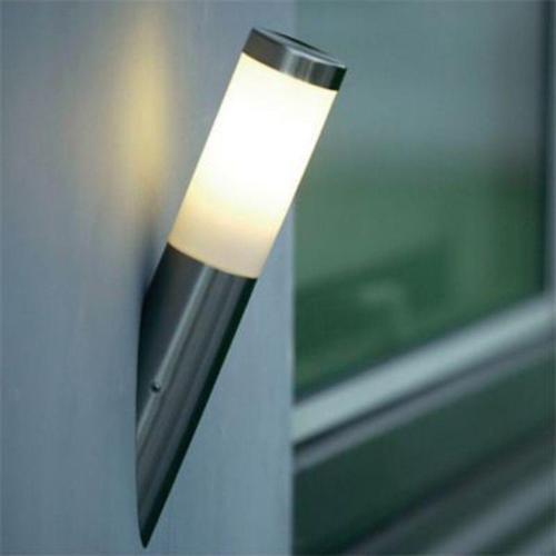 E27 Duylu, Elektrikle Çalışır, 10 Watt Beyaz Işık Ampul Dahil Dekoratif Bahçe Duvar Apliği, Armatür