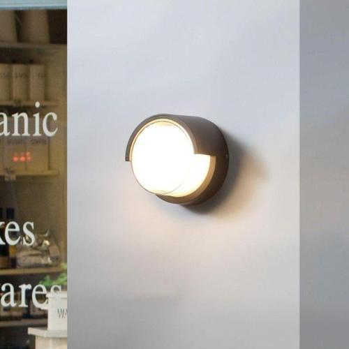 Elektrikle Çalışır 6 Watt Günışığı Ledli Alüminyum Kasa Led Aplik  İç Ve Dış Mekan Modern Armatür