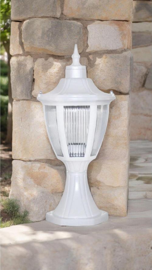 Set Üstü Bahçe Aydınlatma Armatürü, Bahçe Duvar Aydınlatma Apliği 10 Watt Beyaz Işık Led Ampul Dahil