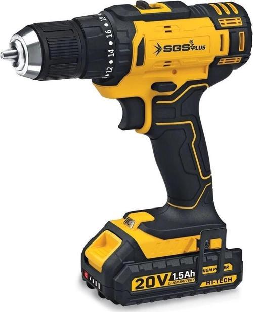 Plus 5249 Akülü Darbesiz Matkap Seti 20V
