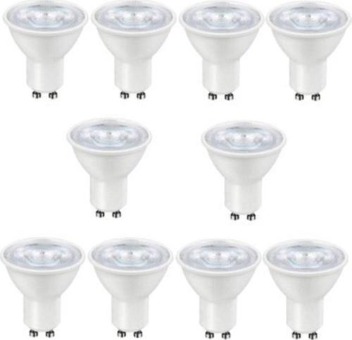 10 Adet 7 W Beyaz Işık 1. Sınıf Gu10 Duy Led Ampul - 6500 Kelvin