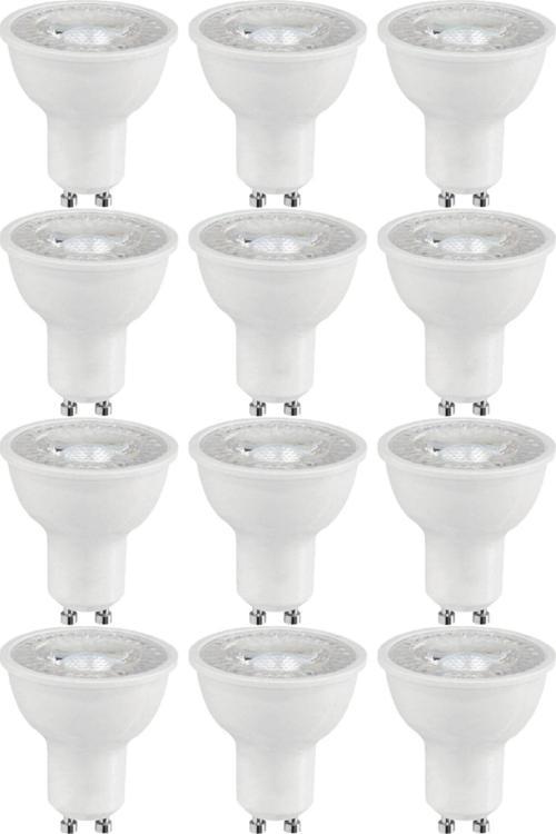 12 Adet 7 W. Amber Işık 1. Sınıf Ultra Kalite Gu10 Duy Led Ampul
