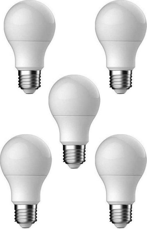 5 Adet 9 W. E27 Duylu Led Ampul - Gün Işığı - 5'Li Paket