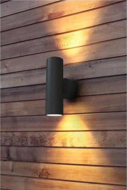 14 Watt Amber Işık Led Aplik İç Ve Dış Mekan Modern Aplik, Çift Yönlü Duvar Armatürü Modern Aplik