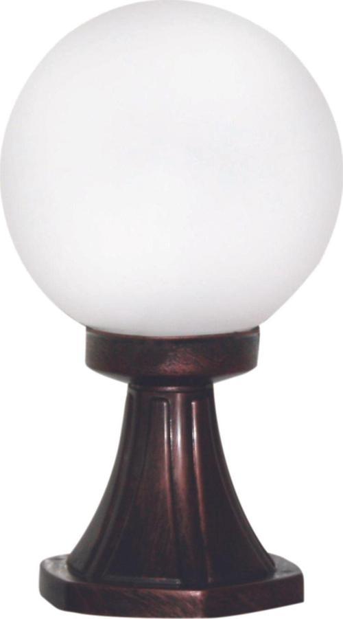 Set Üstü Glop - Bahçe Duvar Armatürü - Bakır Rengi