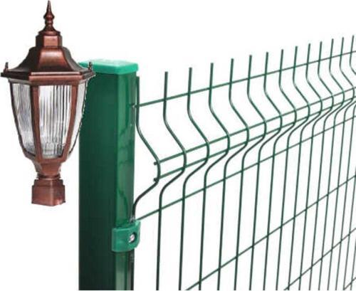 Bahçe Duvar Çit Üzeri Aplik, Bakır Eskitme Panel Çim Çit Üzeri Aydınlatma Armatürü
