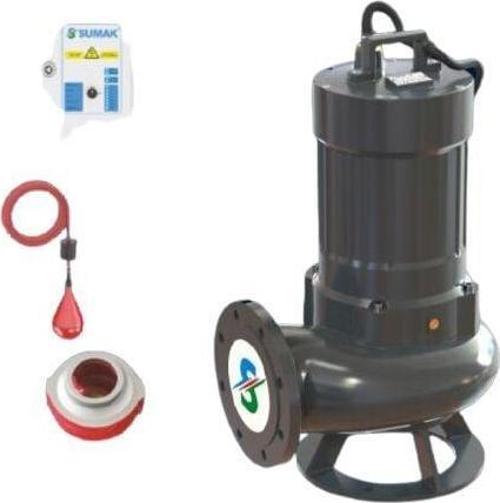 Sumak SDTK 150/6 Foseptik Dalgıç Pompa Trifaze 400V 15 Hp