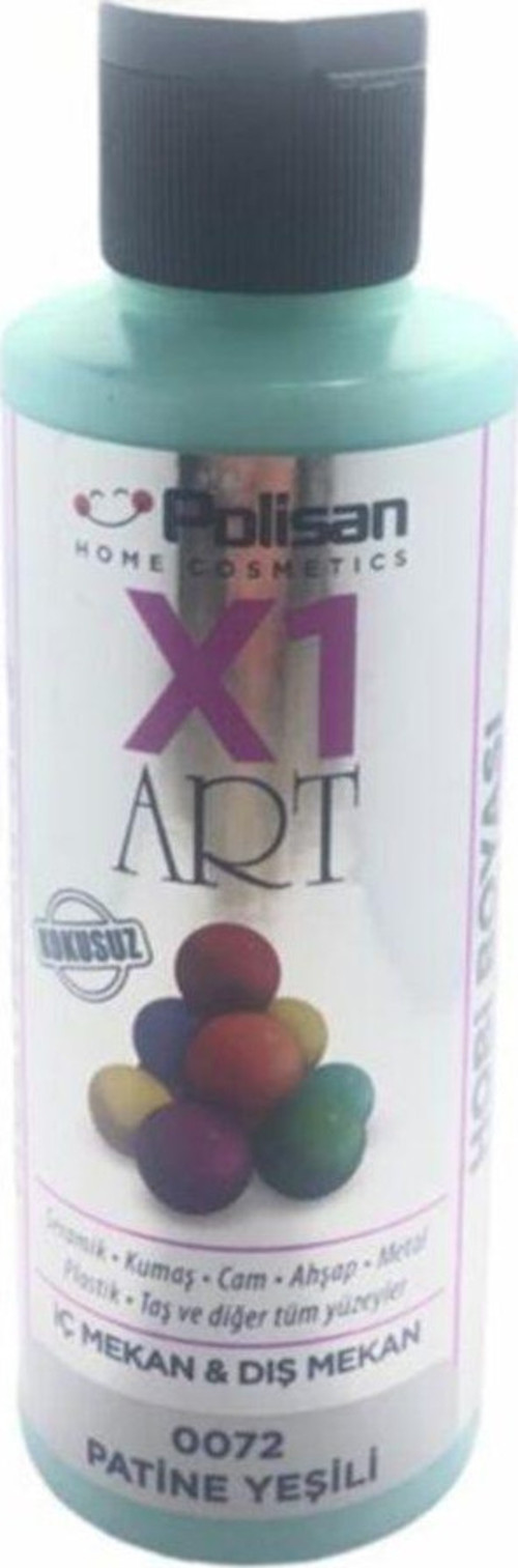 X1art Multisurface Hobi Boyası 120ml - Patine Yeşili