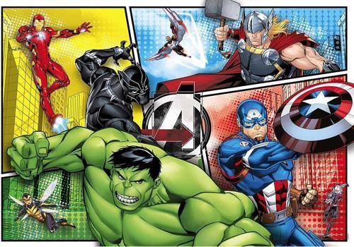 104 Parça Çocuk Puzzle Avengers