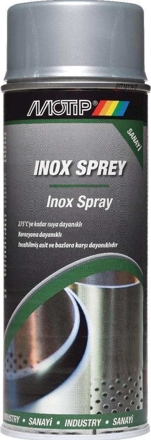 Isıya Dayanıklı Paslanmaz İnox Spreyi 400 ml.
