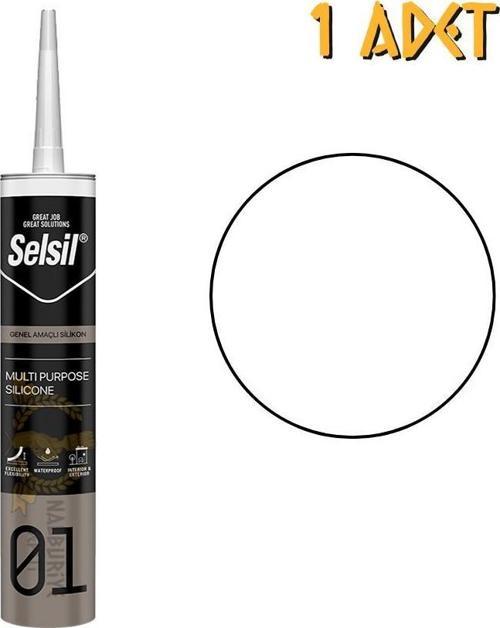 Genel Amaçlı Silikon BEYAZ 280 gr. - 1 Adet