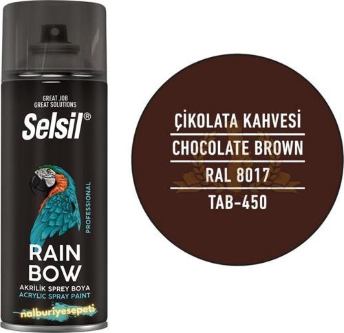 Rainbow Akrilik Sprey Boya ÇİKOLATA KAHVESİ 400 ml. - RAL8017