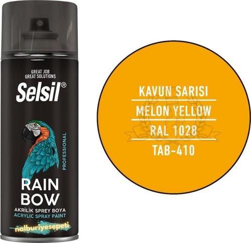 Rainbow Akrilik Sprey Boya KAVUN SARI 400 ml. - RAL1028