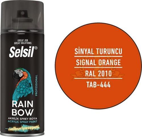 Rainbow Akrilik Sprey Boya SİNYAL TURUNCU 400 ml. - RAL2010