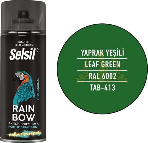 Rainbow Akrilik Sprey Boya YAPRAK YEŞİL 400 ml. - RAL6002