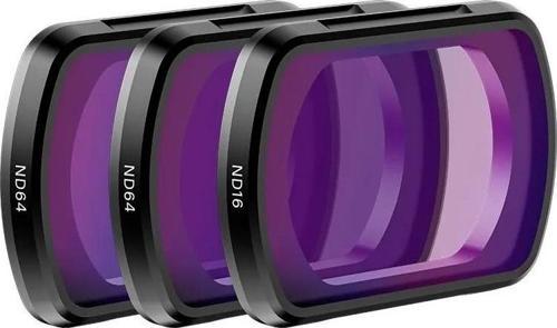 Pk-03 Djı Osmo Pocket 3 Için Manyetik Nd Filtre Kiti