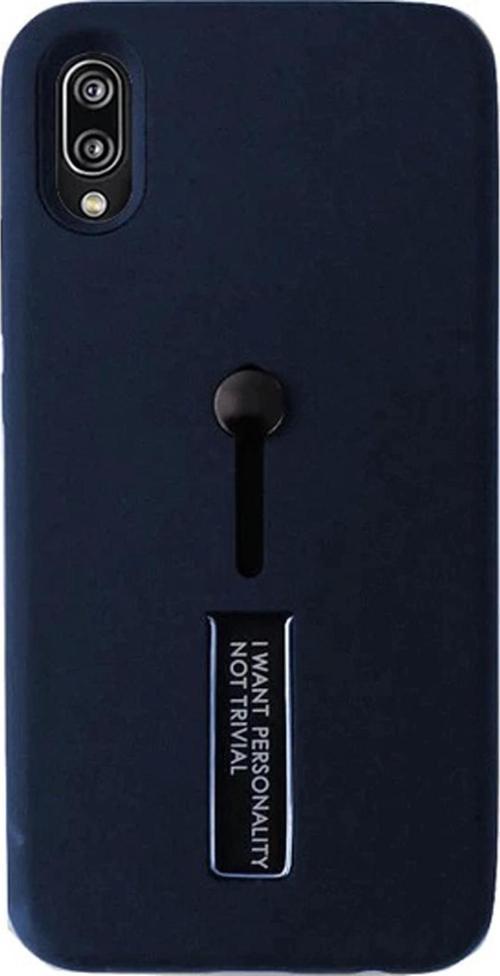 HUAWEI P20 STANDLI KILIF LACİVERT