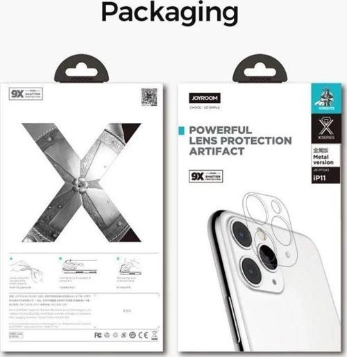 iPhone 11 Joyroom Kamera Lens Protector Glass 1.01 mm Anti Scratch