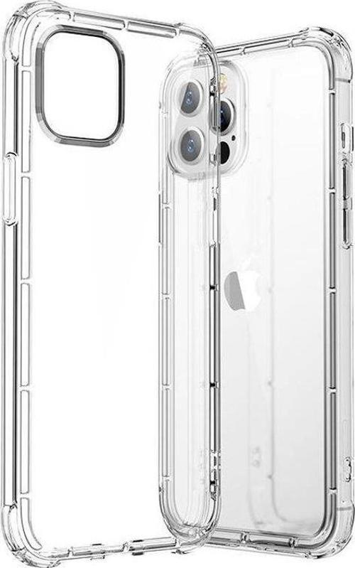 İphone 12 / 12 Pro Crystal Serisi Dayanıklı Sert Silikon Kılıf