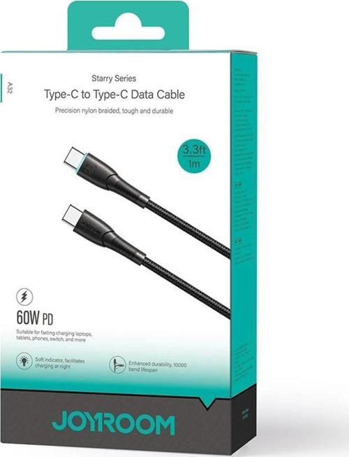 SA32-CC3 Starry Series 60w Type-C Hızlı Şarj Kablosu
