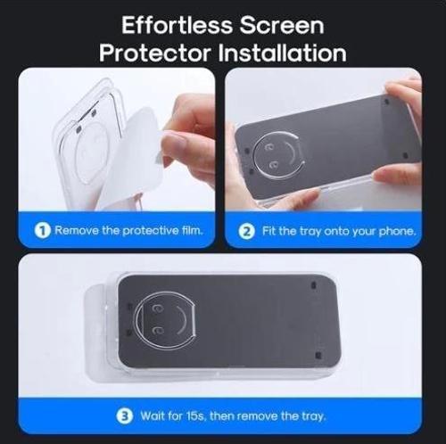 İphone 13 Pro Max Hd Kurulum Aparatlı Cam Ekran Koruyucu