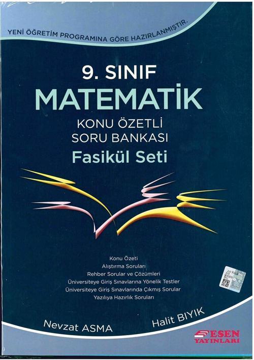 9. Sınıf Matematik Konu Özetli Soru Bankası Fasikül Seti