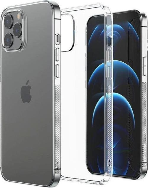 JR-BP944  iPhone 13 Pro Max için T Kılıf Şeffaf Silikon