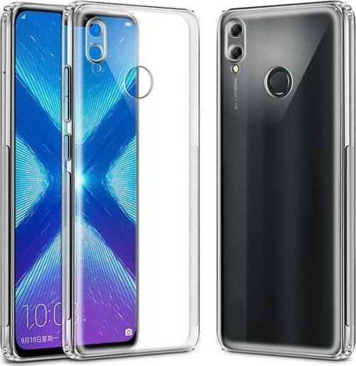 Huawei Y5 2018 Şeffaf Tıpalı Kamera Korumalı Silikon Kılıf
