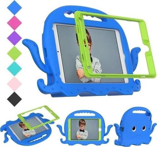 İpad Pro 11 10.9 Ahtapot Tutmalı Yumuşak Standlı Silikon Çocuk Tablet Kılıfı