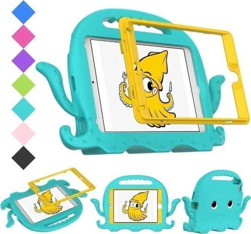 İpad Pro 11 10.9 Ahtapot Tutmalı Yumuşak Standlı Silikon Çocuk Tablet Kılıfı