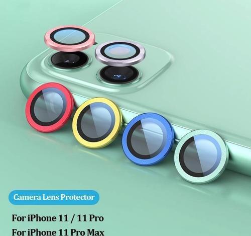 İphone 11 Fosforlu  Neon Lens Koruma