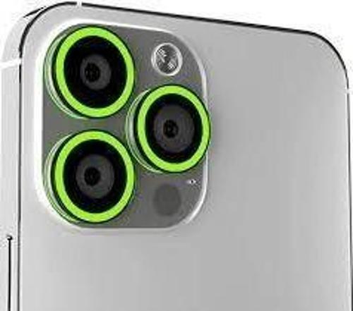 İphone 11 Fosforlu  Neon Lens Koruma