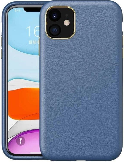 İphone 14 Plus Dik Kenarlı Deri Görünümlü Atlas Kapak
