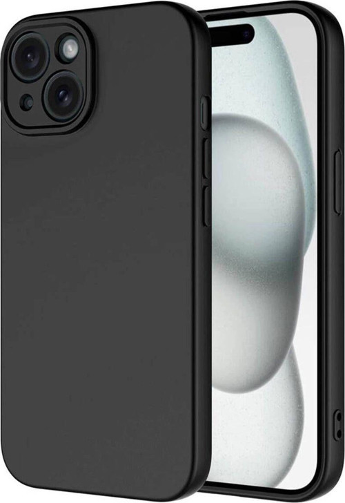 İphone 15 İle Uyumlu İçi Kadife Yumuşak Silikon Lansman Telefon Kılıfı