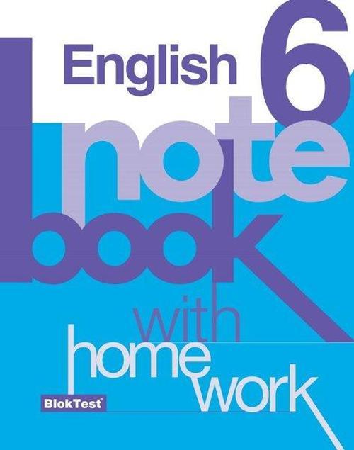 6 English Note Book With Home Work