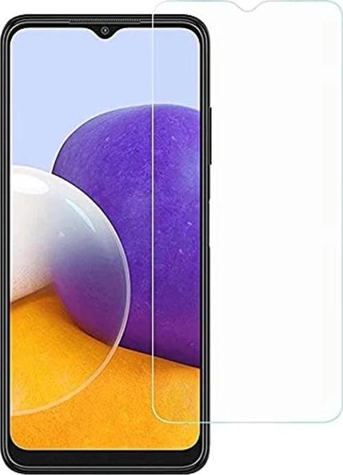 Samsung A22 Uyumlu Esnek Dayanıklı Blue Nano Ekran Koruyucu