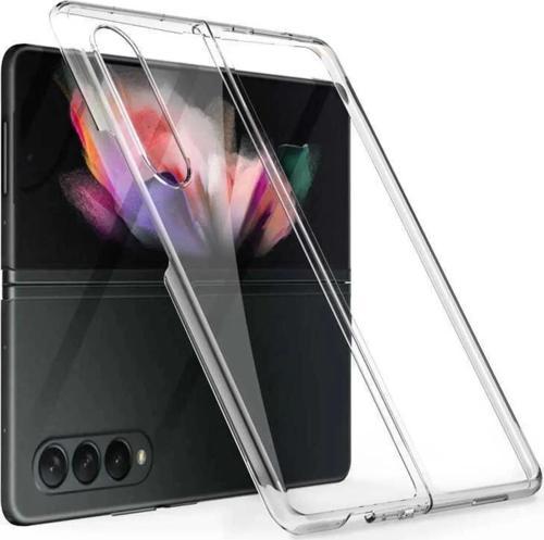 Samsung Z Fold 5 2 Parçalı Şeffaf Kılıf